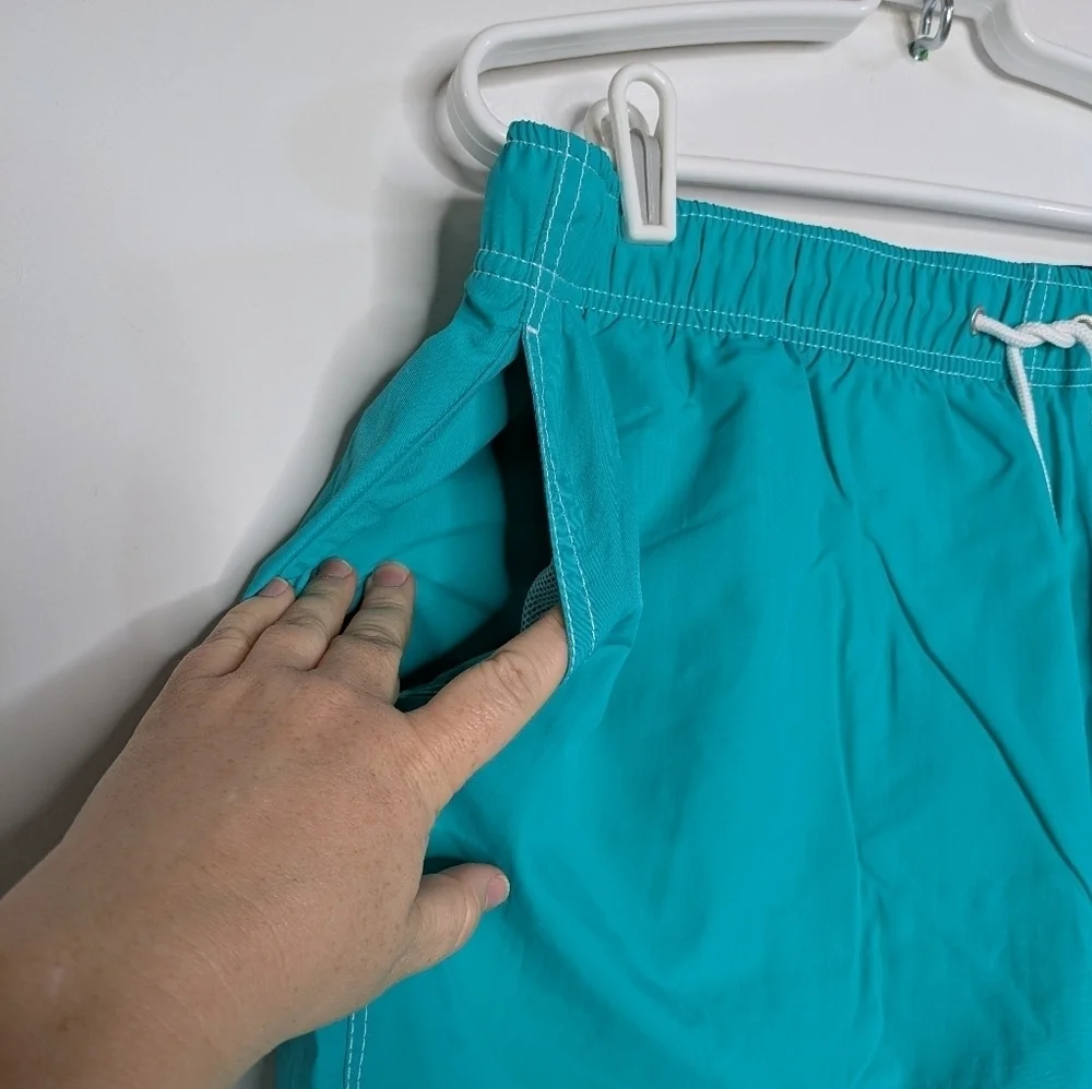 NWT Nautica Blue Swim Trunks Shorts XL